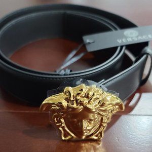 Versace Medusa Motif Belt